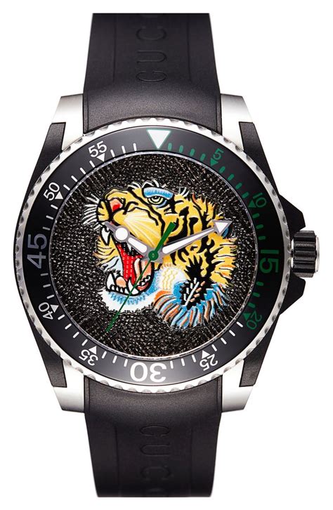 gucci tiger dive watch|gucci dive watch review.